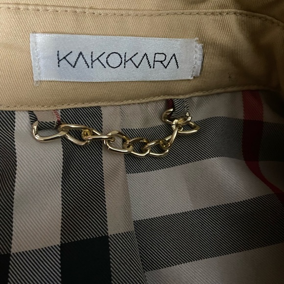 Kakokara Cotton Trench Coat. - Picture 10 of 10